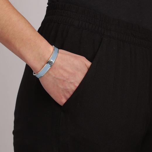 订购6周到｜Dyrberg Kern-Pennika-蓝色 椭圆形 手镯［丹麦设计师］ 商品图0