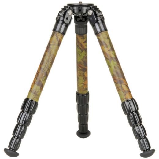 狼族优选丨FLM孚勒姆CP34-S5FII 隐蔽迷彩色新型碳纤维打鸟拍鸟三脚架 商品图0