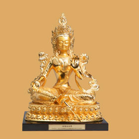 宇达青铜全铜摆件《铜镀金坐佛》仿复制国礼 家居 装饰 工艺礼品 摆件