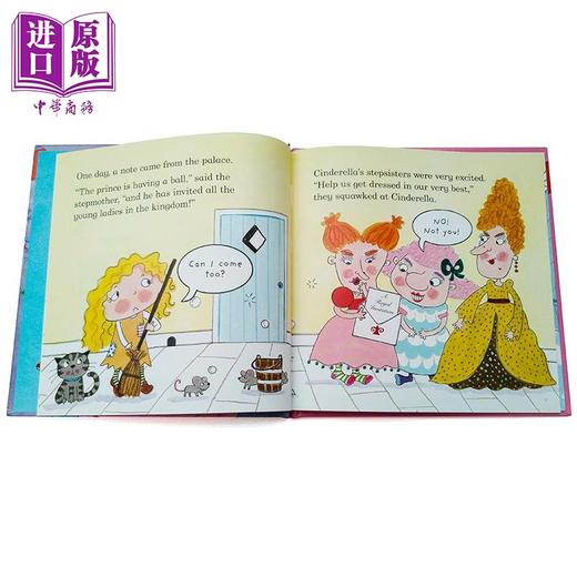 【中商原版】灰姑娘 Cinderella 英文原版小初文学故事书 小飘虫童话读本Ladybird First Favourite Tales 商品图2