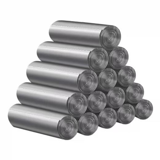 洁成垃圾袋银色钢袋45*50cm 60只/包 3包 商品图1