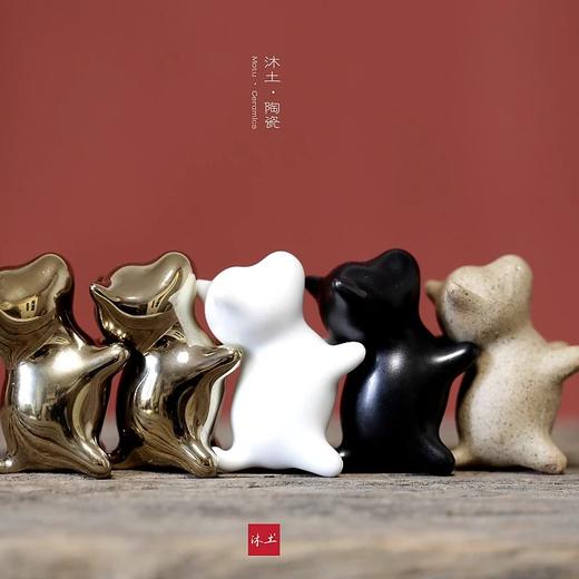 原创经典萌狗“福”系列陶瓷摆件【下单赠价值29.9元炫彩杯】 商品图4