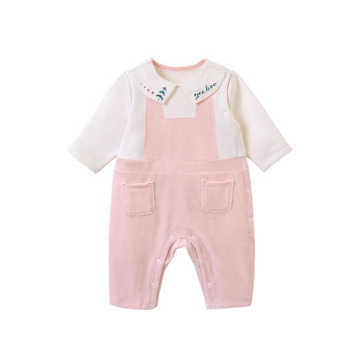 英氏-童衣类（秋）E1英针长蛤, 银牡丹粉, 80CM 商品图4