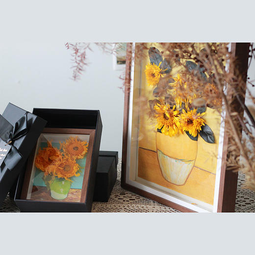 押花相框-梵高向日葵 商品图3