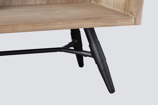 NS家居nsfurniture家居客厅进口HAVN系列实木书柜/装饰柜NSCB-HAVN L02 商品图7