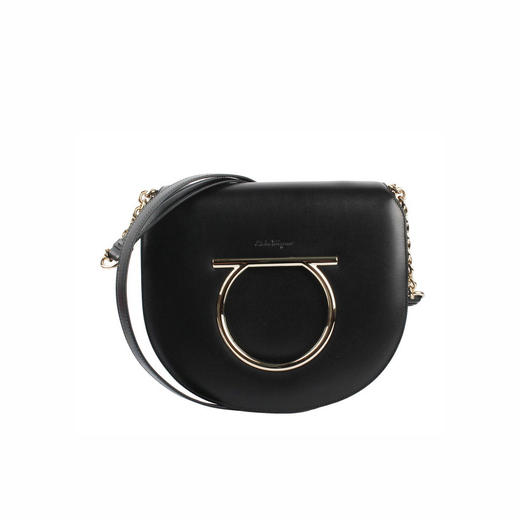 FERRAGAMO 菲拉格慕 女单肩包 黑色 21 H002 691251 商品图0