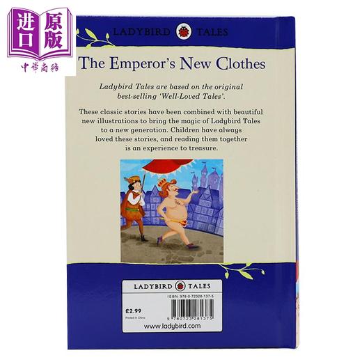 【中商原版】瓢虫童话故事系列Ladybird Tales:The Emperor's New Clothes 皇帝的新衣 英文原版 儿童绘本 Penguin Random 商品图1