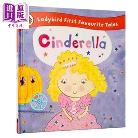 【中商原版】灰姑娘 Cinderella 英文原版小初文学故事书 小飘虫童话读本Ladybird First Favourite Tales