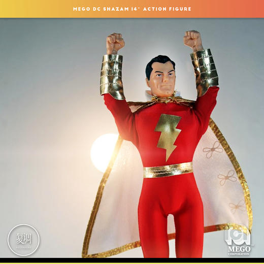 现货 Mego DC 沙赞  Shazam! 14英寸 可动人偶 商品图2