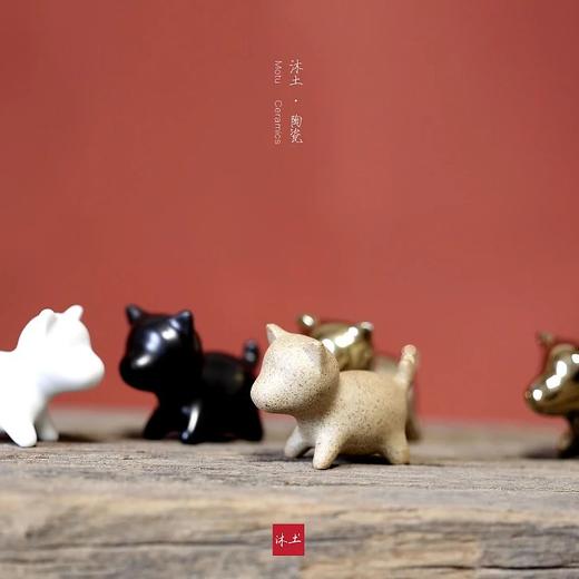 原创经典萌狗“福”系列陶瓷摆件【下单赠价值29.9元炫彩杯】 商品图0