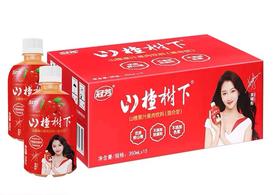 【59.9元/箱】冠芳山楂树下果汁果肉饮料350ml*15（040156701）