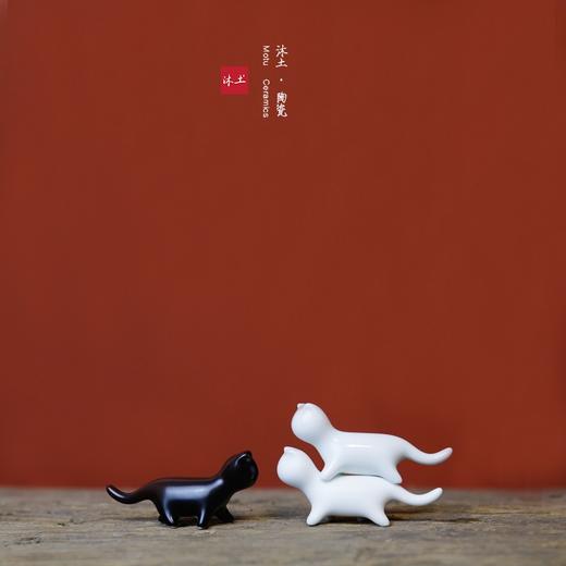 原创经典萌猫“漫步”系列陶瓷摆件礼物【下单赠价值29.9元炫彩杯】 商品图2