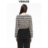 VIMAGE纬漫纪秋季新款显瘦舒适套头针织衫V1601203 商品缩略图2