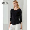 EITIE爱特爱秋季新款气质圆领时尚百搭通勤收腰显瘦针织上衣6301010 商品缩略图9