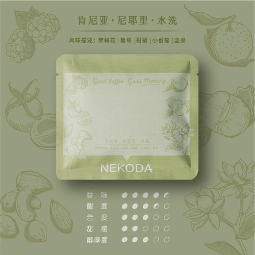 NEKODA 滤泡式挂耳咖啡「满99元，非偏远地区包邮」 商品图3