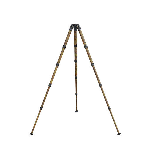 狼族优选丨FLM孚勒姆CP34-S5FII 隐蔽迷彩色新型碳纤维打鸟拍鸟三脚架 商品图3