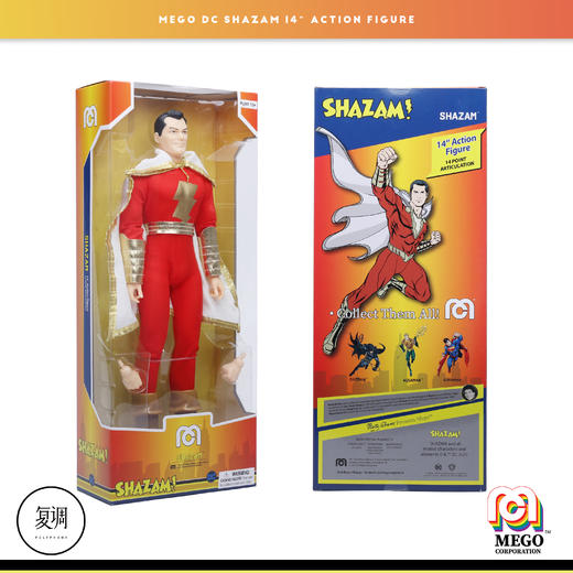 现货 Mego DC 沙赞  Shazam! 14英寸 可动人偶 商品图7