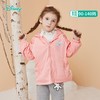 迪士尼女童春秋潮流洋气时尚连帽风衣水晶绒保暖外套 商品缩略图0