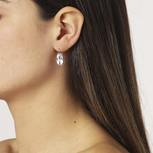 北京仓｜Dyrberg Kern-Barita-白色 耳环［丹麦设计师］ 商品图0