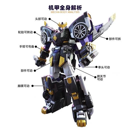正版迷你特工队X雷机甲变形机器人 商品图2