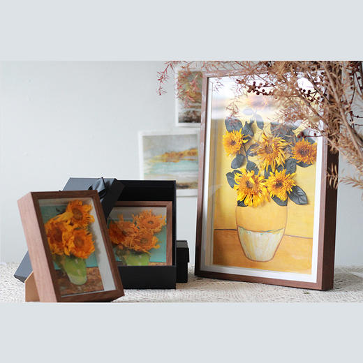 押花相框-梵高向日葵 商品图2