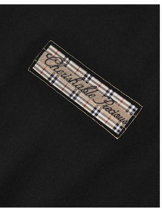 B1BFB3223太平鸟男装2021秋季新款休闲宽松圆领卫衣潮 商品图1