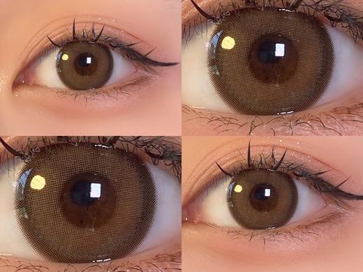 hushlens 年抛 杏仁糖棕 商品图5