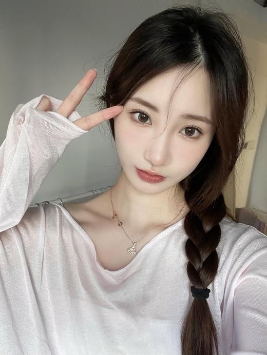 hushlens 年抛美瞳 杏仁奶褐 商品图13