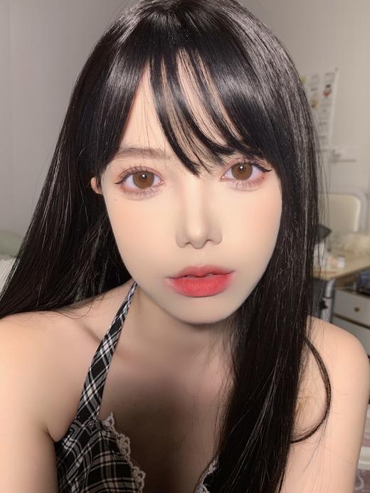 hushlens 年抛美瞳 杏仁奶褐 商品图3