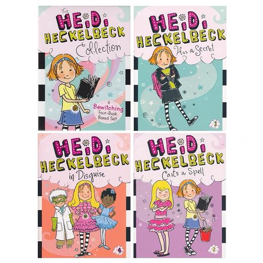 【直播专享·宝莉爹书单5-10岁】Heidi Heckelbeck 小女巫海蒂4册套装 儿童英语初级章节书小说 商品图1