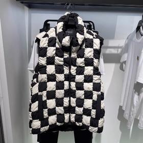 B2AGB3343太平鸟男装2021秋冬款格子羽绒马甲背心时尚马夹外套潮