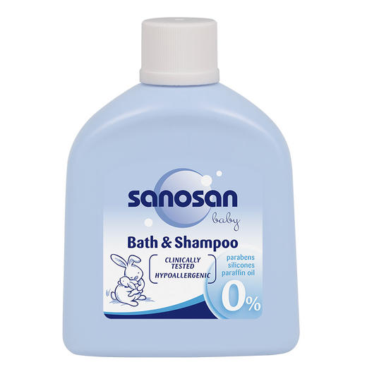 dx 哈罗闪婴儿净护二合一洗发沐浴露 小包装便携装 50ml 商品图0