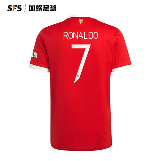 SFS正品 21/22赛季曼联欧冠主场、客场、二客欧冠杯赛C罗印号 商品图0