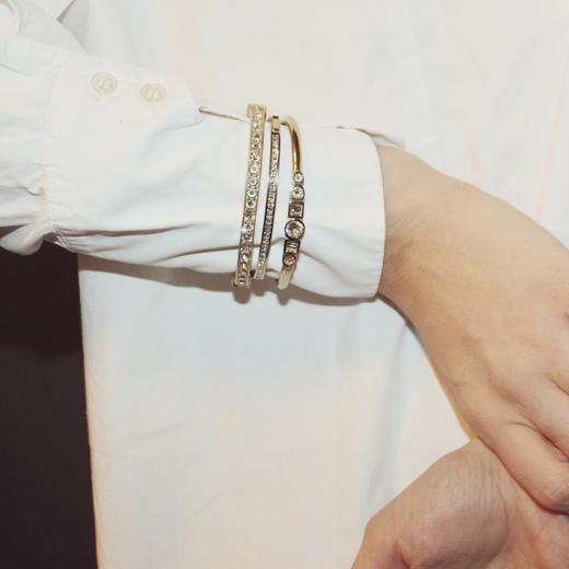 北京仓｜Dyrberg Kern-Arletta-椭圆形 手镯［丹麦设计师］ 商品图3