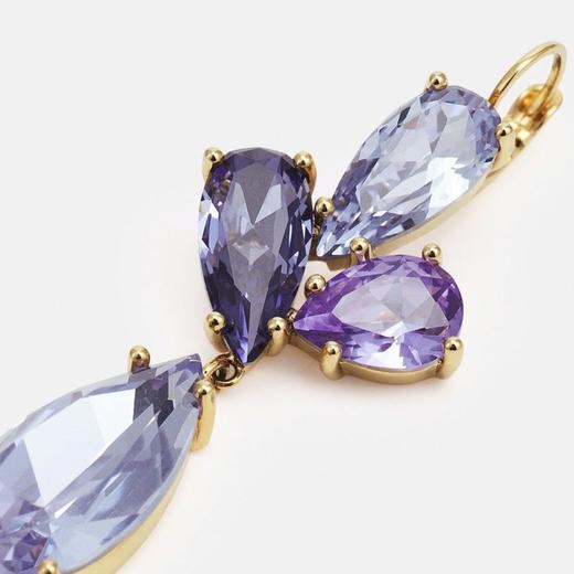 订购8周到｜Dyrberg Kern-Amy-紫色 耳环［丹麦设计师］ 商品图2