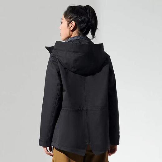 探路者秋冬户外防风加厚加绒保暖三合一抓绒内胆连帽收腰徒步登山防寒服TAWI92714 商品图2