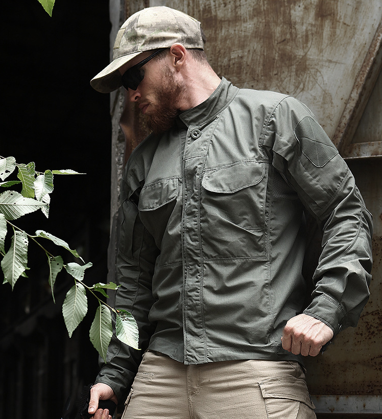 侦察兵多功能速干战术衬衫户外休闲透气商务通勤