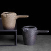 粗陶侧把公道杯茶具单个公杯陶瓷倒茶公道壶匀杯仿古分茶器海礁石 商品缩略图0