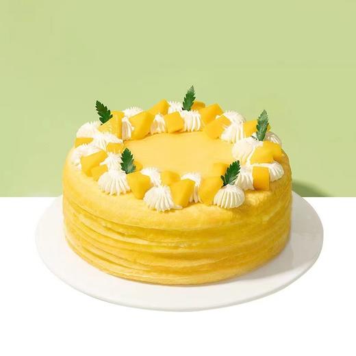 【榴莲芒果千层】热卖款叮当CAKE生日蛋糕-鲜果进口奶油（切开请备注） 商品图0