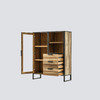 NS家居nsfurniture进口铁艺实木餐边柜书柜NSCB-ELE L04 商品缩略图2