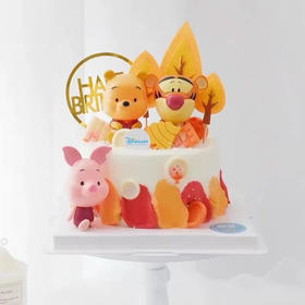 【维尼的秋夏】叮当CAKE爆款生日蛋糕-鲜果奶油蛋糕