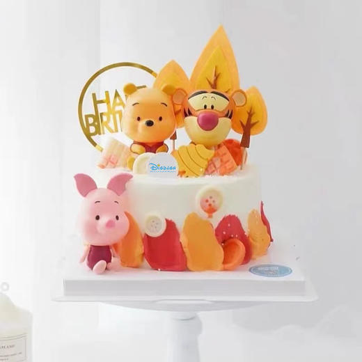 【维尼的秋夏】叮当CAKE爆款生日蛋糕-鲜果奶油蛋糕 商品图0