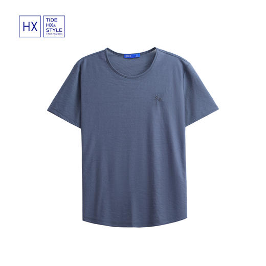【断码清仓】HX 夏季圆领短袖T恤S102120721401/402/403 商品图0