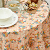 日暮丁香田园复古双层桌布 商品缩略图3