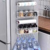 冰箱置物架侧面挂架多层厨房用品多功能家用大全侧壁保鲜膜收纳 商品缩略图8