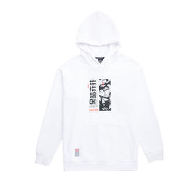 361度男士连帽衫印花套头卫衣552136802