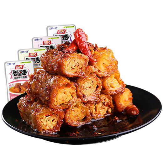 祖名香逗卷豆干网红辣条休闲食品推荐零食小吃豆腐干吃货健康零食 商品图0