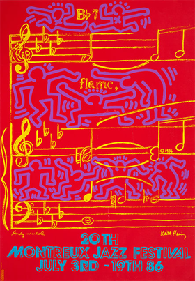 Haring und Warhol｜USA｜100 x 70 cm