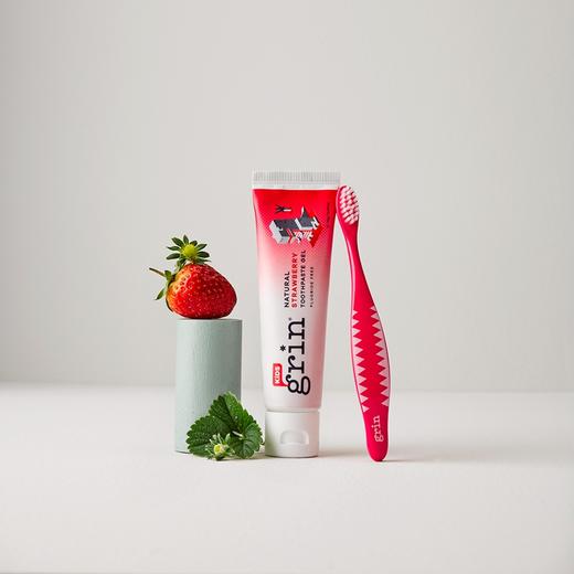 无氟6月+ | Grin天然儿童护齿牙膏水果味 70g 商品图6