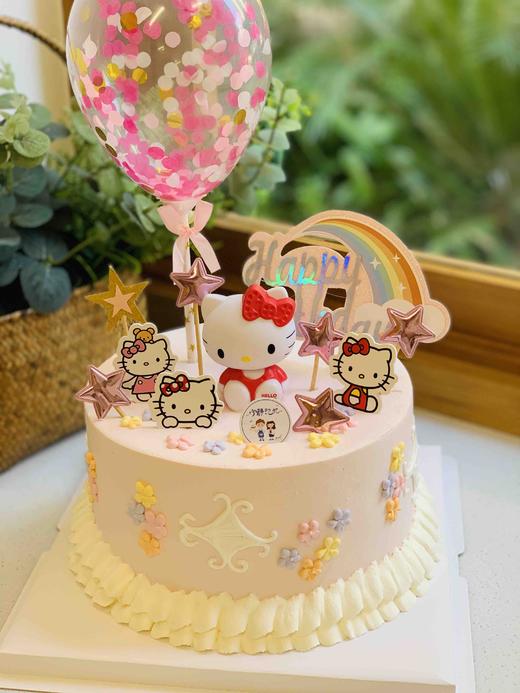 hello Kitty 奶油蛋糕 下单前请仔细阅读商品详情 商品图0